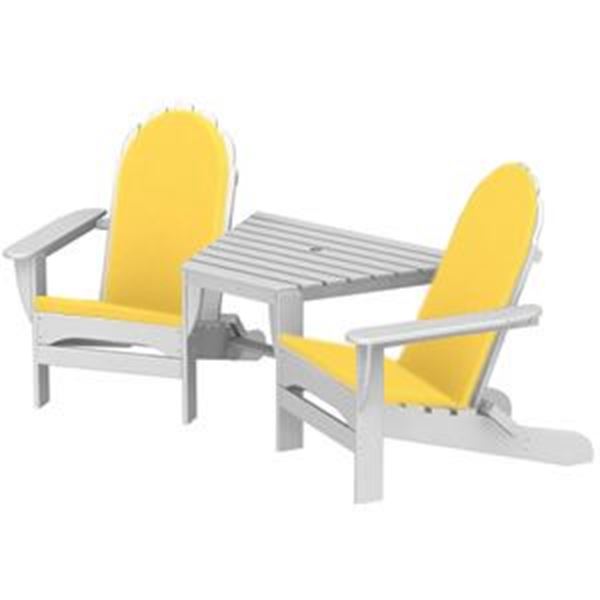 Polywood Cushions Adirondack Tete-A-Tete Full Cushion Only