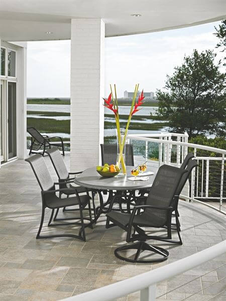 Picture of Telescope Momentum Patio Set Includes 4 Momentum Arm Chairs