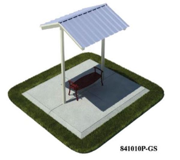 9' x 8'  Foot All-Steel Mini Shelter