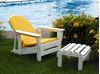 Picture of Polywood Adirondack Recycled Plastic Recliner Chair and Ottoman Set