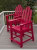 Polywood Long Island Counter Chair Recycled Plastic