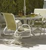 Telescope Aruba Swivel Rocker Fabric Sling with Aluminum Frame
