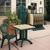 Picture of Siena 32 Inch Square Folding Table Plastic Resin, Case Pack of 2