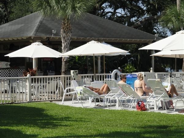Leisure at the Swimming Pool