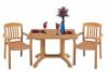 Atlanta 48” x 32” Pedestal Table with Umbrella Hole