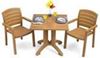 Atlanta 36” Square Pedestal Table