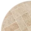 Toscana 48” Round Table with Metal Legs