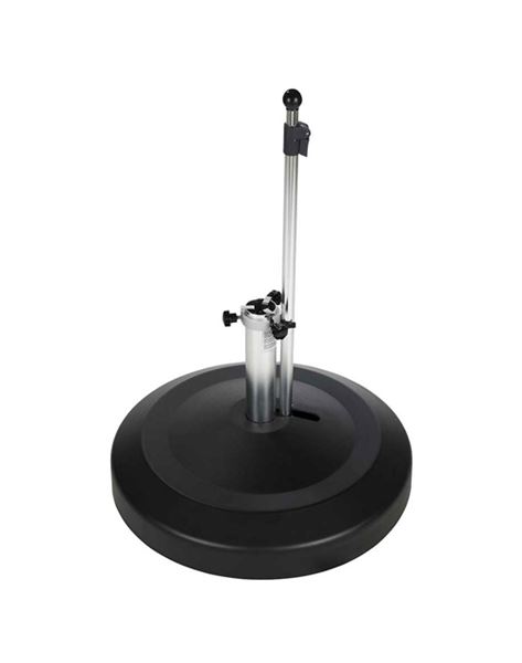 Picture of Midi 24” Round Portable Umbrella Base with Wheels, 130 lbs.