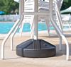 50 lb. Concrete Filled Umbrella Base, Under Table Use