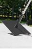 75 lb. Powder Coated Steel Umbrella Base with Wheels