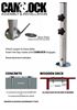 Camlock Surface Mount Umbrella Base
