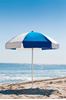 6.5 Foot Diameter Steel Beach Umbrella with Acrylic Canopy