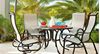 Telescope Aruba Swivel Rocker Fabric Sling with Aluminum Frame