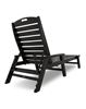 Polywood Nautical Recycled Plastic Chaise Lounge Set
