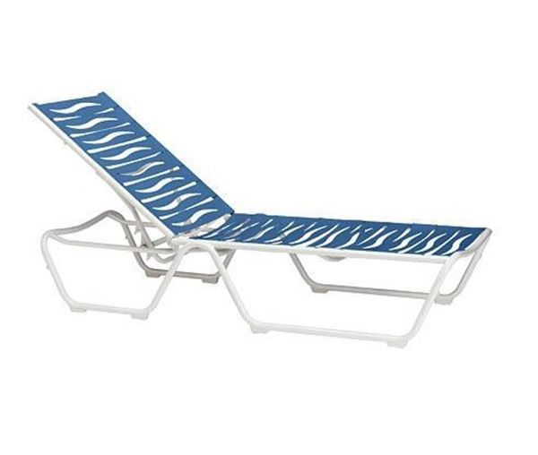 Tropitone Millennia EZ Span Armless Strap Chaise Lounge