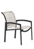 Tropitone Elance EZ Span Vinyl Strap Dining Arm Chair
