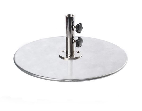 70 lb. Galvanized Steel Umbrella Base