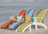 Sling Adirondack Ottoman with Marine Grade Polymer Frame
