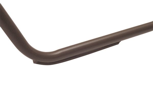 St. Maarten Extended Bed Chaise Lounge Vinyl Straps with Aluminum Frame