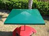 Umbrella 6 foot Square Bistro Fiberglass Top