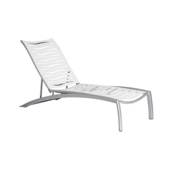 Tropitone South Beach EZ Span Armless Strap Chaise Lounge