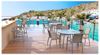 Sunset 42” Round Dining Height Table with Umbrella Hole