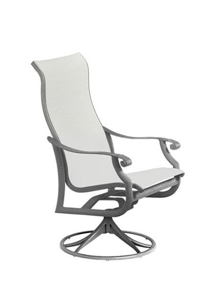 Tropitone Montreux Sling High Back Swivel Rocker 14.5 lbs