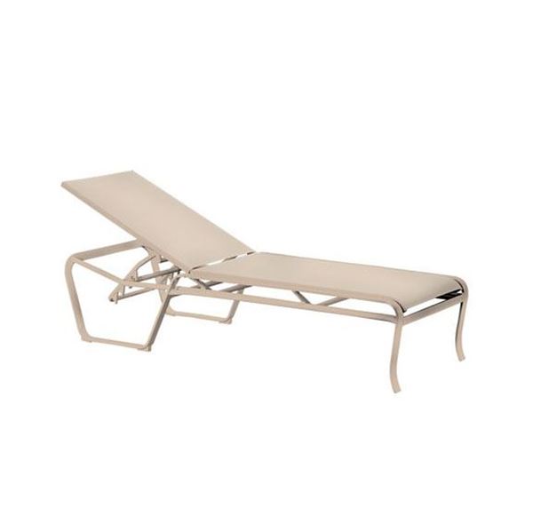 Tropitone Spinnaker Armless Sling Chaise Lounge