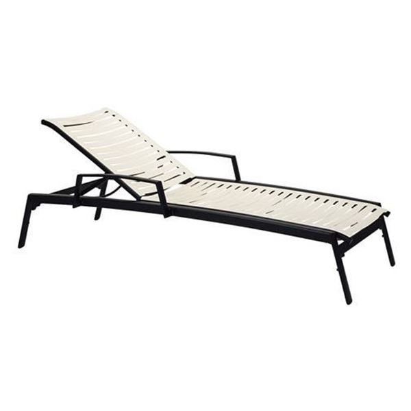Tropitone Elance EZ Span Vinyl Strap Chaise Lounge