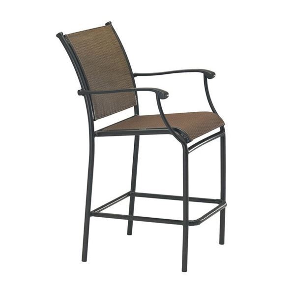Tropitone Sorrento Relaxed Sling Bar Stool