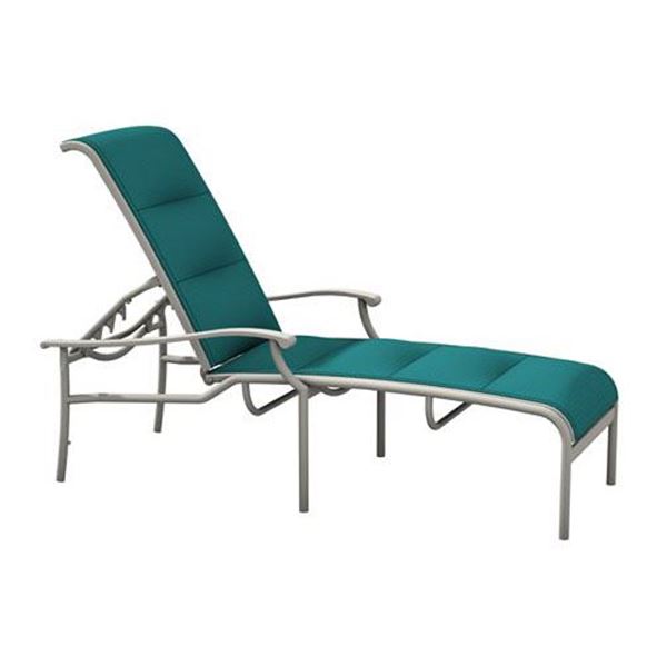Tropitone Sorrento Padded Sling Chaise Lounge