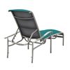 Tropitone Sorrento Padded Sling Chaise Lounge