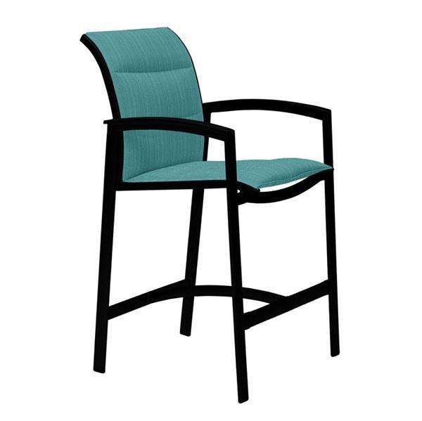 Tropitone Elance Padded Sling Bar Stool