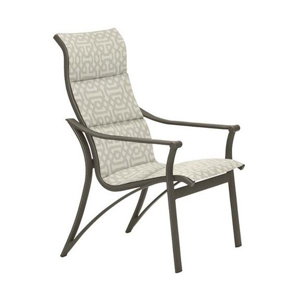 High sling back patio chairs best sale