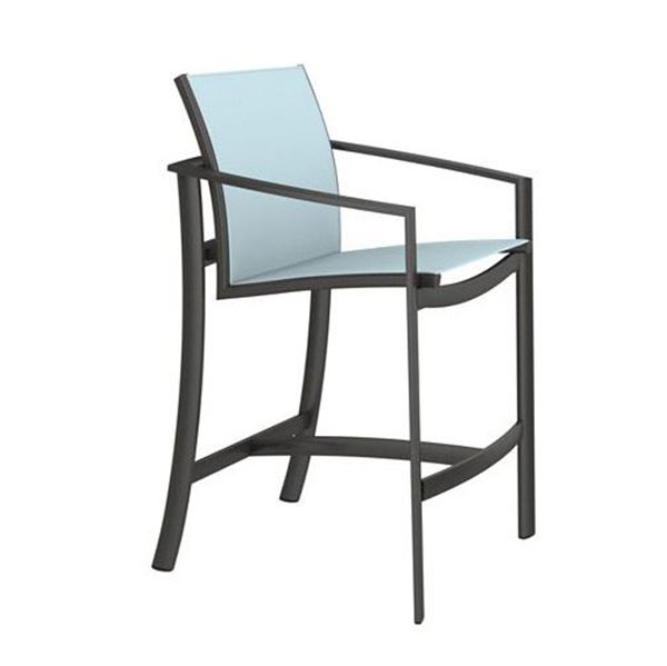 Tropitone Kor Relaxed Sling Bar Stool