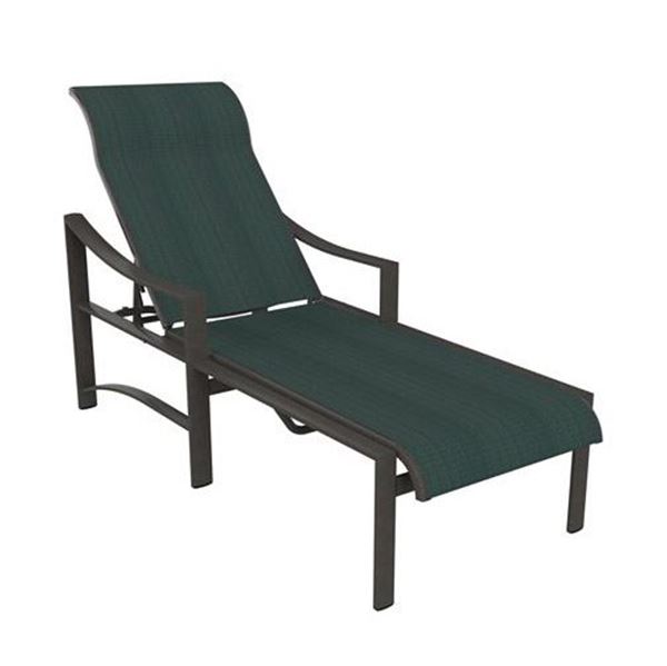 Tropitone Kenzo Sling Chaise Lounge with Aluminum Frame