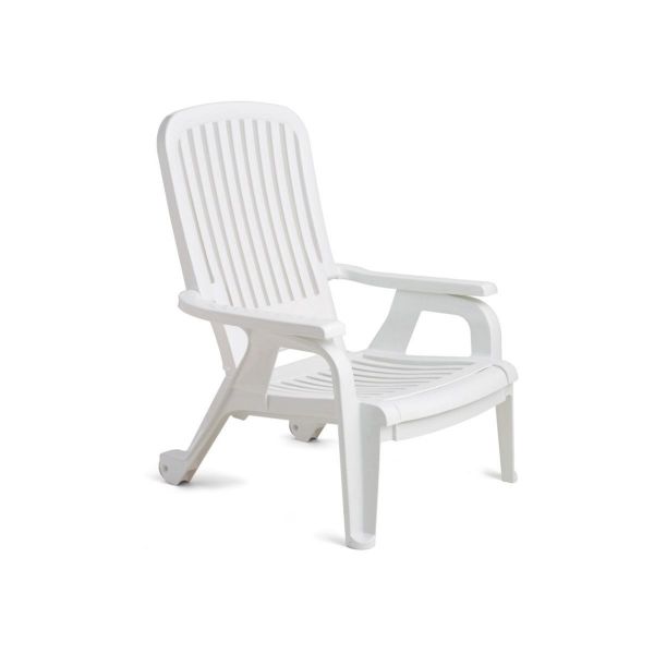 Bahia Plastic Resin Deck Chair