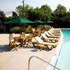 Marina Plastic Resin Sling Stackable Chaise Lounge,White Pool Furniture