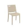 Metro Commercial Grade Plastic Resin Dining Chair