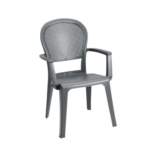 Seville Plastic Resin Stacking Armchair