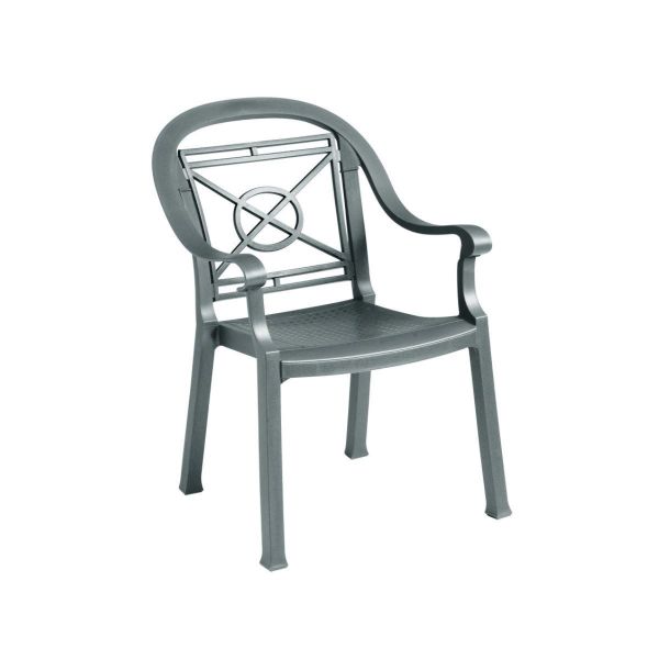 Victoria Classic Plastic Resin Stacking Armchair