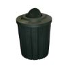 42 Gallon Pool Deck Trash Can with Bug Barrier Lid & Liner