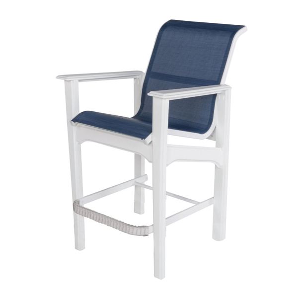 Cape Cod Sling Fabric Bar Chair