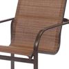 Monterey Dining Chair Fabric Sling with Stackable Aluminum Frame