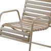 St. Maarten Dining Chair Vinyl Straps with Aluminum Frame