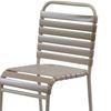 St. Maarten Poolside Bar Stool, Vinyl Straps with Aluminum Frame