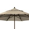 Telescope Casual 11' Powdered Aluminum Commercial Market Umbrella