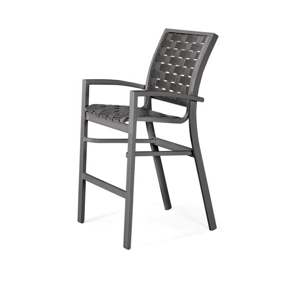 Telescope Kendall Cross Weave Strap Stacking Bar Height Stacking Cafe