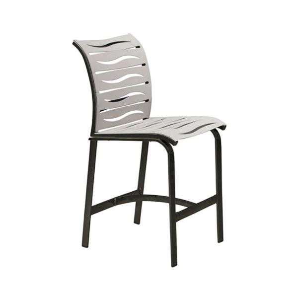 Tropitone Elance EZ Span Vinyl Strap Armless Bar Stool