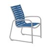 Tropitone Millennia EZ Span Vinyl Strap Dining Arm Chair